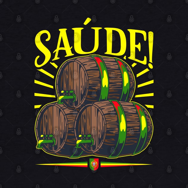 Saúde - Portuguese toast by Modern Medieval Design